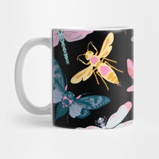 Insect repeat pattern Mug